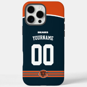 Personalisiertes Bears-Trikot American Football iPhone 16 Pro Max Hülle