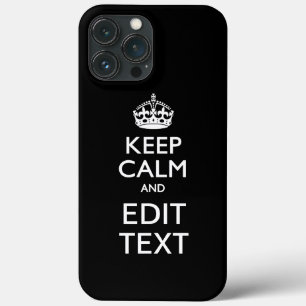 Personalisiertes BEHALT DEN MUT UND Text bearbeite Case-Mate iPhone Hülle