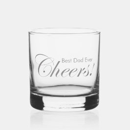 Personalisiertes Beileid! Bester Vater je Elegante Whiskyglas