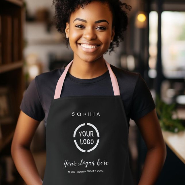 Personalisiertes benutzerdefiniertes Firmenlogo Schürze (Simple Custom Company Logo personalized Apron)