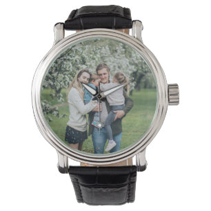 Personalisiertes benutzerdefiniertes Foto Bester V Armbanduhr