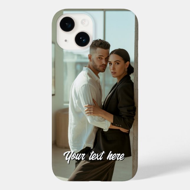 Personalisiertes benutzerdefiniertes Foto Case-Mate iPhone Hülle (Rückseite)