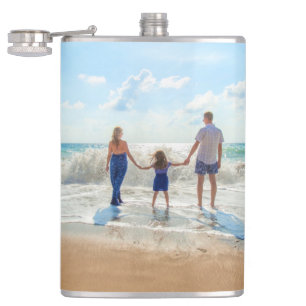 Personalisiertes benutzerdefiniertes Foto-Flachman Flachmann