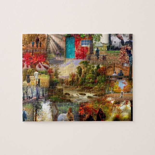 Personalisiertes benutzerdefiniertes Foto Puzzle (Horizontal)