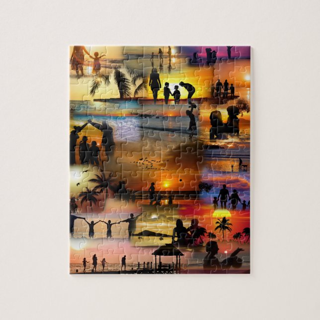 Personalisiertes benutzerdefiniertes Foto Puzzle (Vertikal)