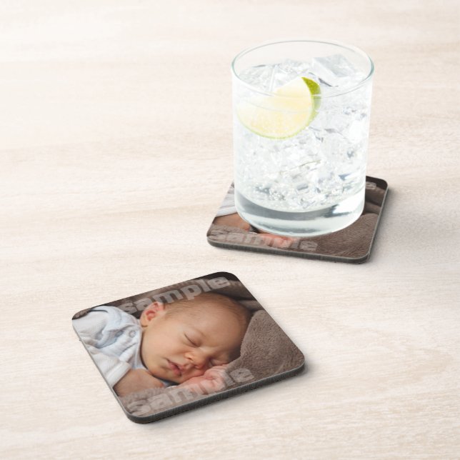 Personalisiertes benutzerdefiniertes Foto Untersetzer (Rechte Seite)