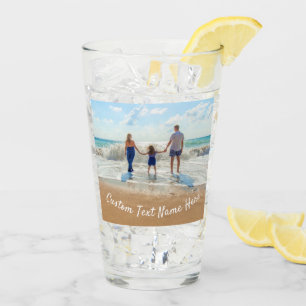 Personalisiertes benutzerdefiniertes Fotoglas Ihr Glas