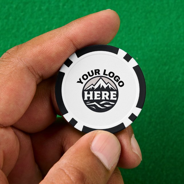 Personalisiertes benutzerdefiniertes Logo und Text Pokerchips (Von Creator hochgeladen)
