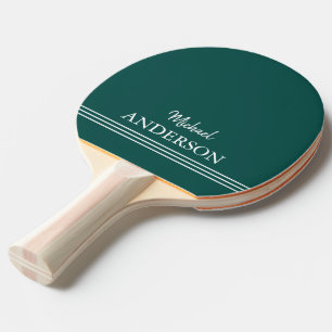 Personalisiertes benutzerdefiniertes Monogramm auf Tischtennis Schläger