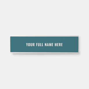 Personalisiertes benutzerdefiniertes Namensschild
