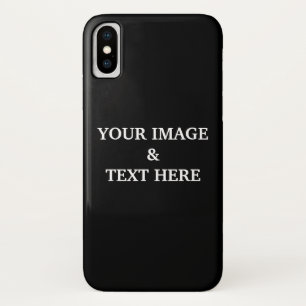 Personalisiertes, benutzerdefiniertes Schwarz - Ih Case-Mate iPhone Hülle