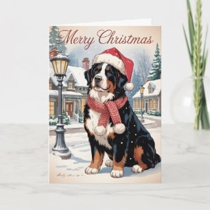 Personalisiertes Berner Sennenhund Weihnachten 