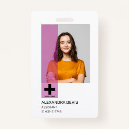 Personalisiertes Berufliches Mitarbeiterlogo und F Ausweis