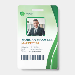 Personalisiertes Best Corporate Employee-ID-Abzeic Ausweis