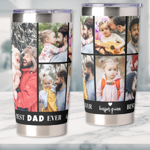Personalisiertes Bester Papa Aller Zeiten 8 Foto C Thermobecher
