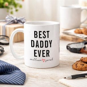 Personalisiertes Bester Papa Aller Zeiten Benutz Kaffeetasse