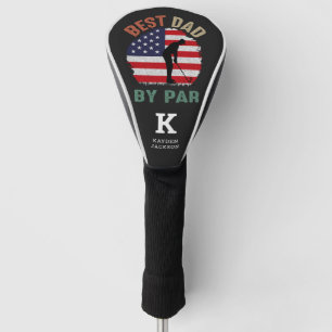 Personalisiertes 'Bester Vater nach Par' Golf Headcover