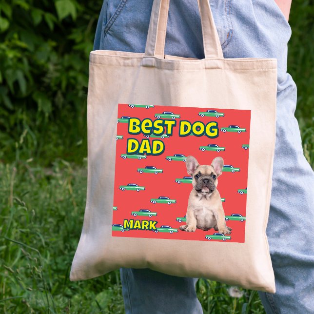Personalisiertes Bestes Dog-Vater-Geschenk - Fun P Tragetasche (Von Creator hochgeladen)
