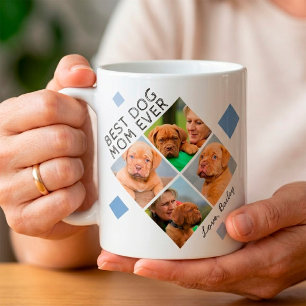 Personalisiertes Bestes-Hundemama-aller-Zeiten-Fot Kaffeetasse