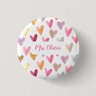 Personalisiertes Bestes-Lehrer-Geschenk Button
