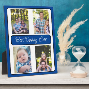 Personalisiertes Bestes Papa Aller Foto Fotoplatte
