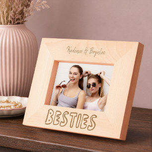 Personalisiertes Besties-Foto Geätzte Rahmen
