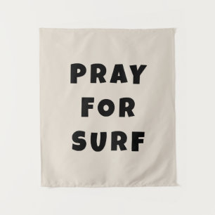 Personalisiertes Beten für Surf Wall Art Banner Su Wandteppich