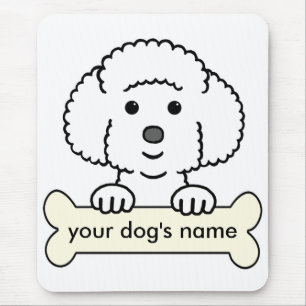 Personalisiertes Bichon Frise Mousepad