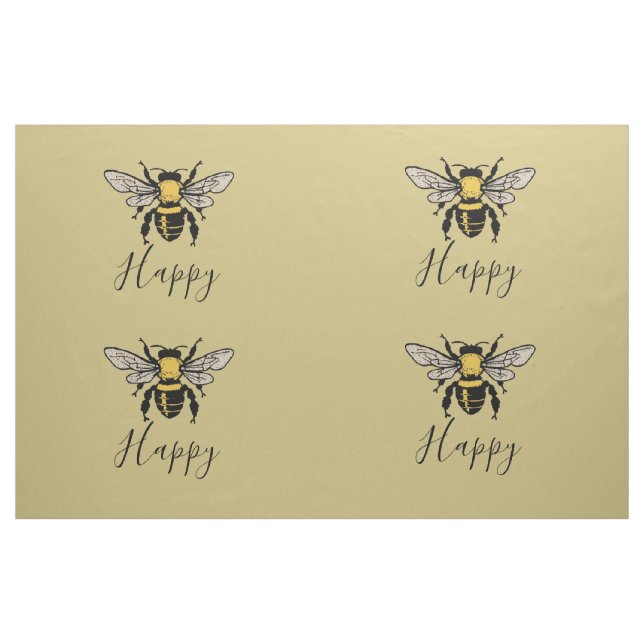 Personalisiertes Bienen-Druck-Gewebe Stoff (Yard (91,4 cm))