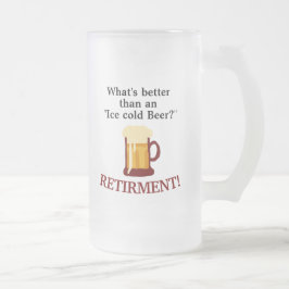 Personalisiertes Bier  Mattglas Bierglas