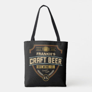 Personalisiertes Bieretikett Brauunternehmen Bar