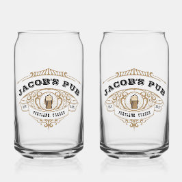 Personalisiertes Bierglas Dosenglas