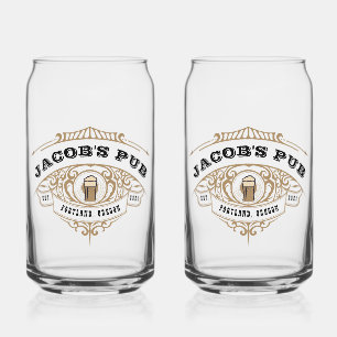 Personalisiertes Bierglas Dosenglas