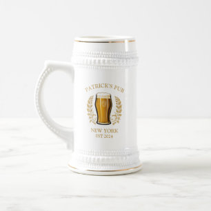 Personalisiertes Bierglas mit Individuelle Name
