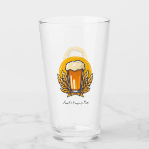 Personalisiertes Bierglas mit Name Glas