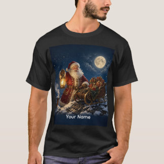 Personalisiertes Big Boss Weihnachts-Shirt Santa C T-Shirt