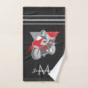 Personalisiertes Bike Racing Motorrad Extreme Spee Handtuch