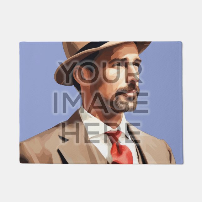 Personalisiertes Bild für den benutzerdefinierten  Fußmatte (Vorderseite)