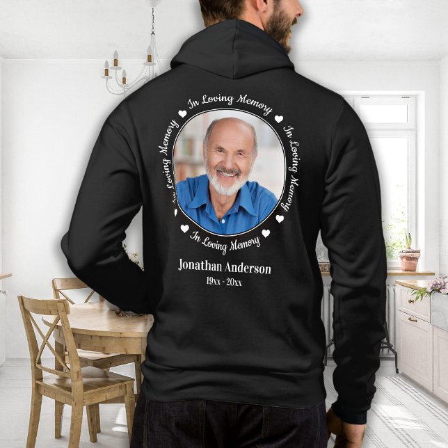 Personalisiertes Bild im Gedächtnis Hoodie (Von Creator hochgeladen)