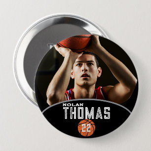 Personalisiertes Bild mit Namen und Nummer eines B Button