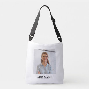 Personalisiertes Bild und Name Tragetaschen Mit Langen Trägern