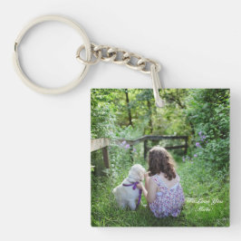 Personalisiertes Bild und Name Wir Liebe Sie Schlü Schlüsselanhänger