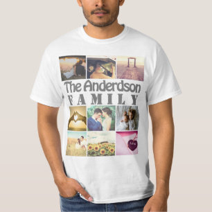 personalisiertes Bild und Text T-Shirt
