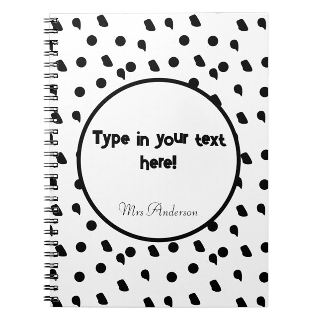 personalisiertes Bindemittel, BHO-Bindemittel, mod Notizblock (Vorderseite)