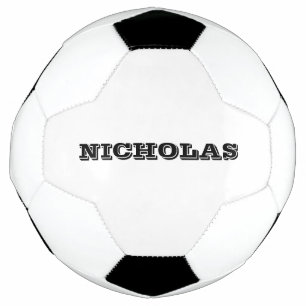 Personalisiertes Black individuelle Name-Team Fußball
