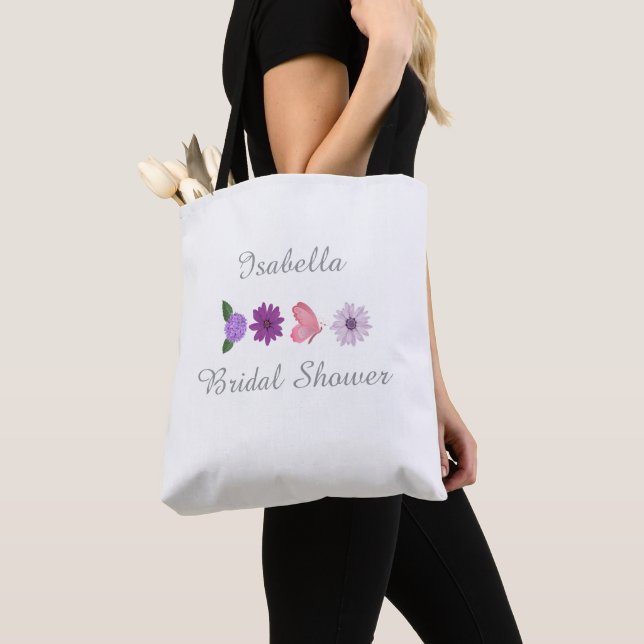 Personalisiertes Blumen-Brautjunggesellinnen-Absch (Von Nahem)