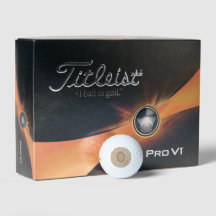 Personalisiertes Blumen Print Golf Ball Set für Fr