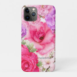 Personalisiertes Blumendesign Case-Mate iPhone Hülle
