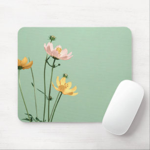 Personalisiertes Blumenfoto Modern Mousepad
