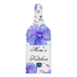 Personalisiertes Blumenkoppeln - Geschenk für sie Schneidebrett